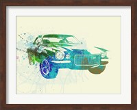 Chevy Camaro Watercolor Fine Art Print