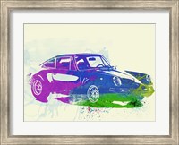 Porsche 911 Watercolor Fine Art Print