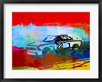 BMW 3.0 CSL Racing Fine Art Print