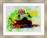 Classic Ferrari on Race track Fine Art Print