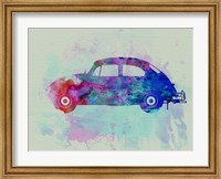 VW Beetle Watercolor 1 Fine Art Print