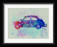VW Beetle Watercolor 1 Fine Art Print