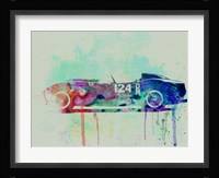 Ferrari Testa Rossa Watercolor 2 Fine Art Print
