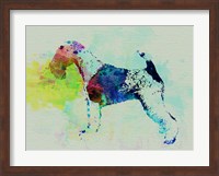 Fox Terrier Watercolor Fine Art Print