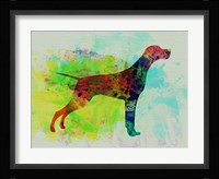 Setter Pointer Watercolor Fine Art Print