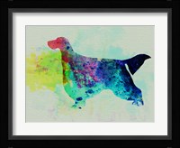 Gordon Setter Watercolor Fine Art Print