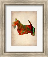 Scottish Terrier Watercolor 2 Fine Art Print