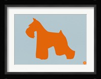 Miniature Schnauzer Orange Fine Art Print