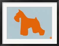 Miniature Schnauzer Orange Fine Art Print