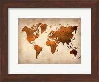 World  Map 7 Fine Art Print