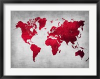 World  Map 9 Fine Art Print