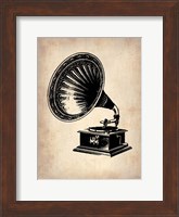 Gramophone 1 Fine Art Print