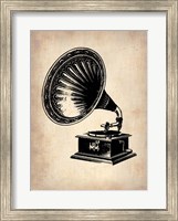 Gramophone 1 Fine Art Print