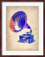 Gramophone 2 Fine Art Print