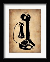 Vintage Phone 2 Framed Print