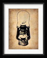 Vintage Lamp 3 Framed Print