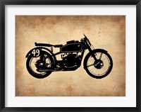 Vintage Motorcycle 2 Fine Art Print