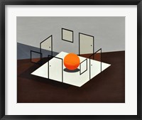 B Orange Fine Art Print