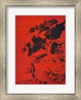 Red Red and Black Fine Art Print