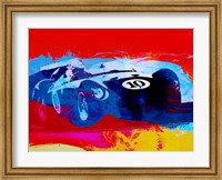 Maserati on the Race Track 1 Fine Art Print