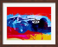 Maserati on the Race Track 1 Fine Art Print