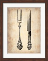 Antique Knife and Fork Fine Art Print