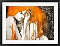 Girl with Orange Hair Fine Art Print