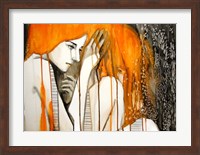 Girl with Orange Hair Fine Art Print