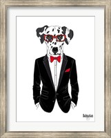 Dalmatian Dog in Tuxedo Fine Art Print