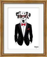 Dalmatian Dog in Tuxedo Fine Art Print