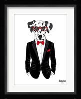 Dalmatian Dog in Tuxedo Fine Art Print