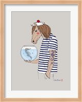 Horse Sailor Fine Art Print
