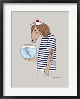 Horse Sailor Fine Art Print