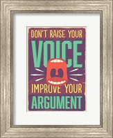 Improve Your Argument Fine Art Print