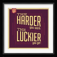 Hard Work Fine Art Print