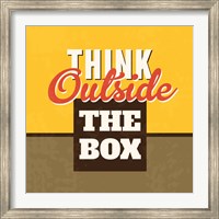 Think Outside The Box Fine Art Print