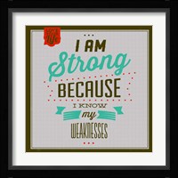 I'm Strong 1 Fine Art Print