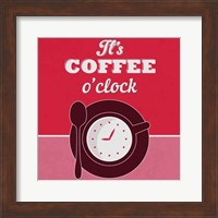 It's Coffee O'clock 1 Fine Art Print