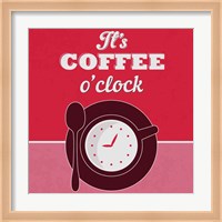 It's Coffee O'clock 1 Fine Art Print