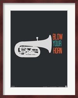 Blow Your Horn Fine Art Print