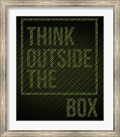 Think Outside of The Box Fine Art Print