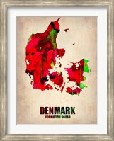 Denmark Watercolor Fine Art Print