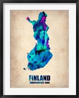 Finland Watercolor Fine Art Print