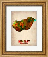 Hungary Watercolor Fine Art Print