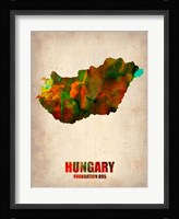 Hungary Watercolor Fine Art Print