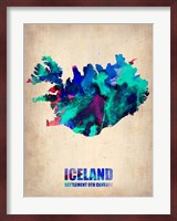 Iceland Watercolor Fine Art Print