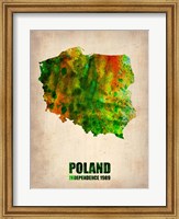 Poland Watercolor Fine Art Print