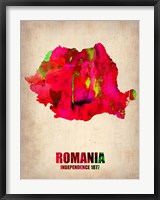 Romania Watercolor Fine Art Print