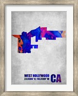 West Hollywood California Fine Art Print