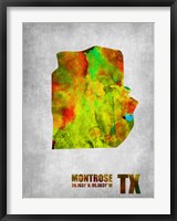 Montrose Texas Fine Art Print